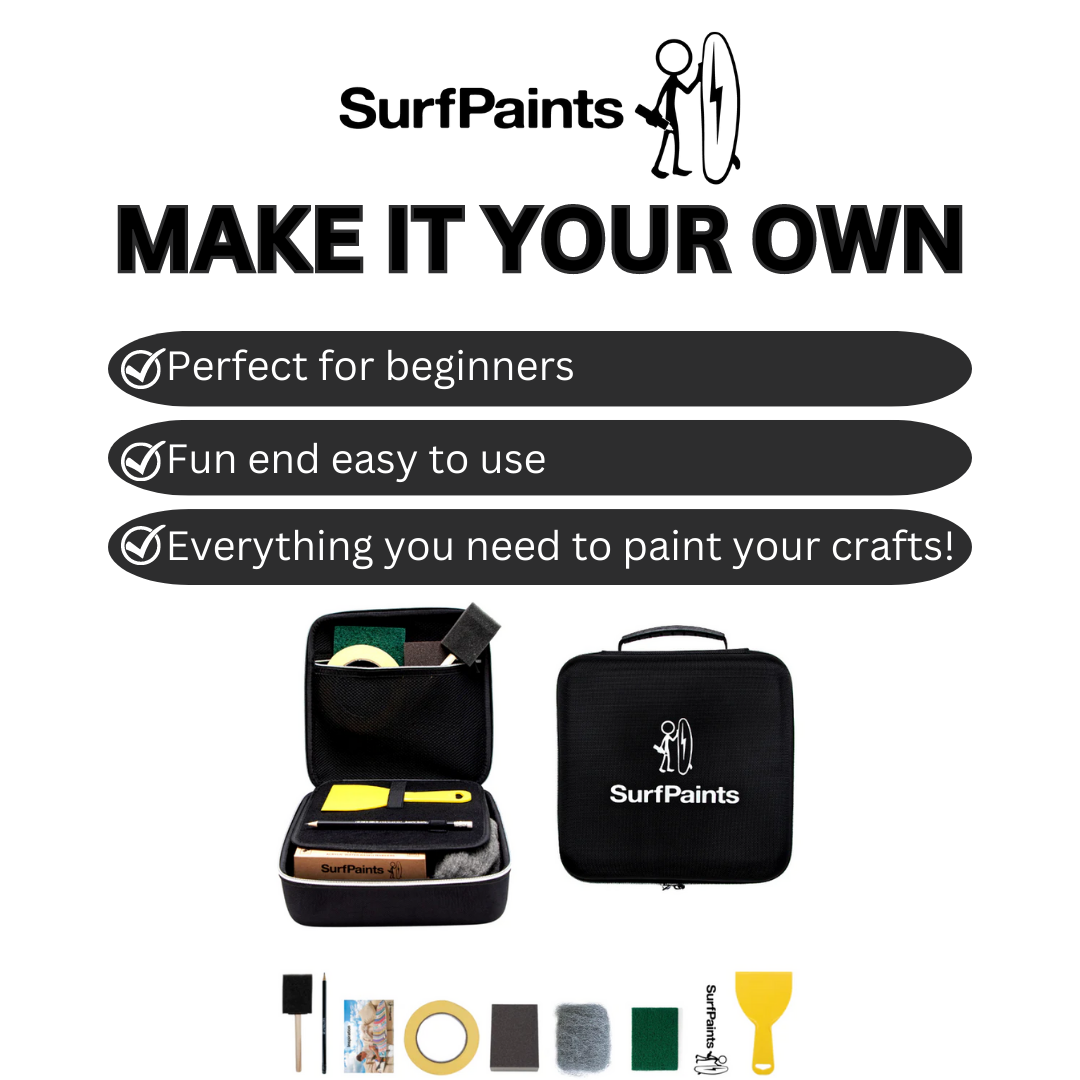 All-in-One DIY Surface Prep & Paint Starter Kit - All Acrylic Sets Included (Our Best Package Deal)