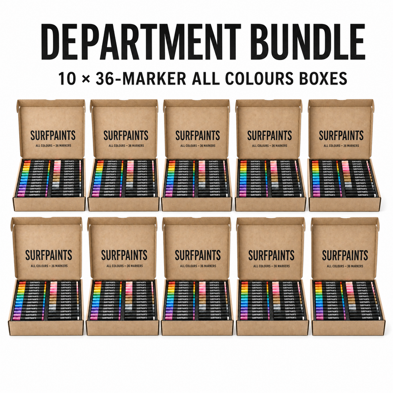 Surfpaints Department Bundle Deals 350 Acrylic Paint Markers Wholesale Pricing