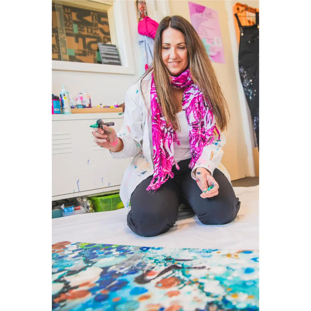 5 Easy and Fun Techniques for Using Surfpaints on Canvas and Paper 👍