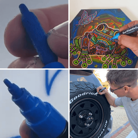 Create finer strokes with one pen using the Reversible feature