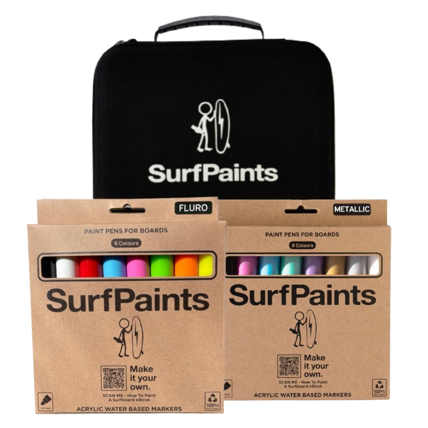 All-in-One DIY Surface Prep & Paint Starter Kit - Choose 2 Acrylic Sets