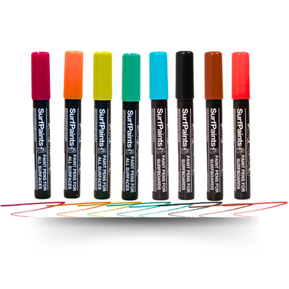 Earth Acrylic Paint Pens - 4mm Durable Bullet Nibs for All Surfaces – Premium Japanese Quality