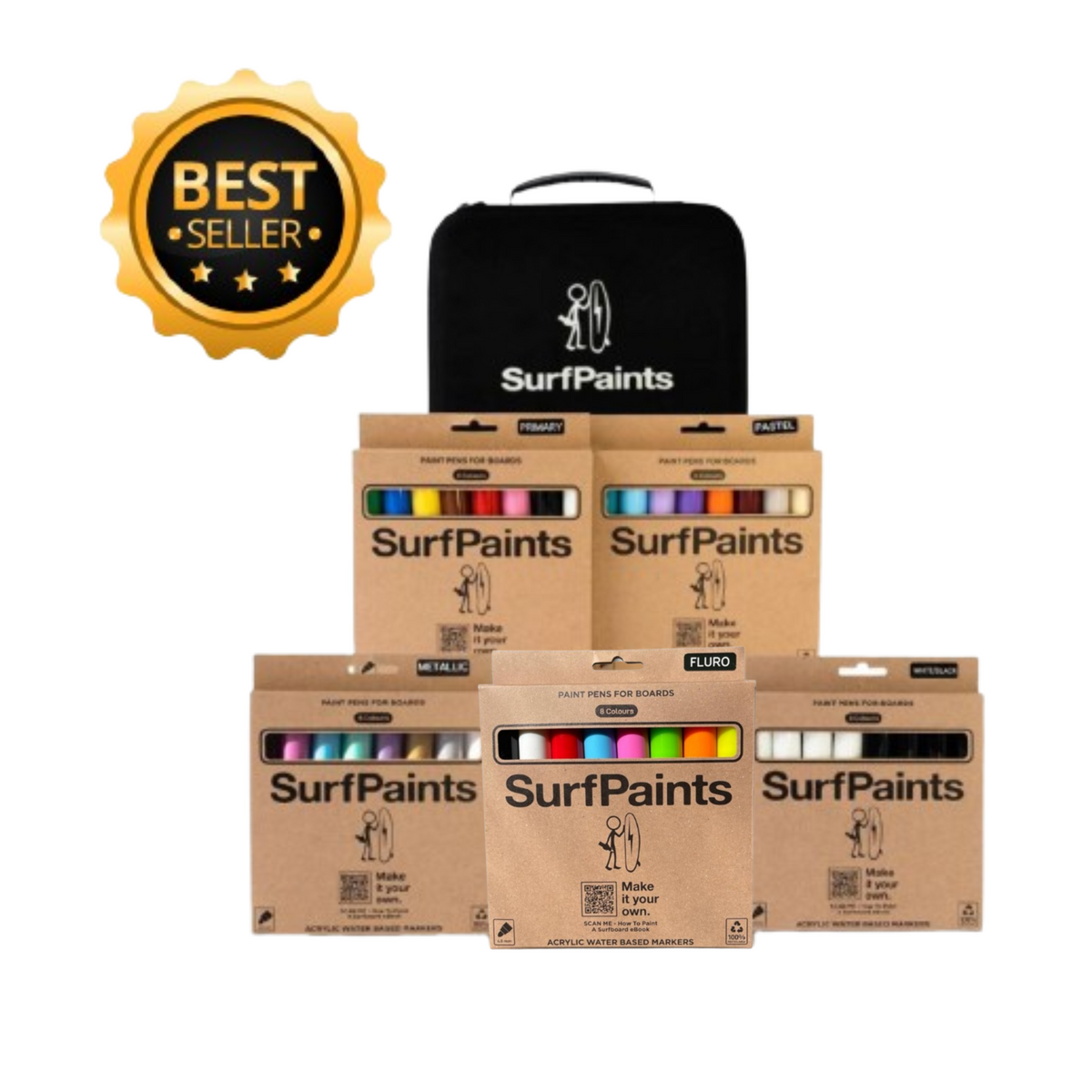 All-in-One DIY Surface Prep & Paint Starter Kit - All Acrylic Sets Inc ...
