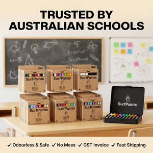 Surfpaints BULK BUY BOXES Suitable for Retail Businesses, Teachers, Events & More Surfpaints