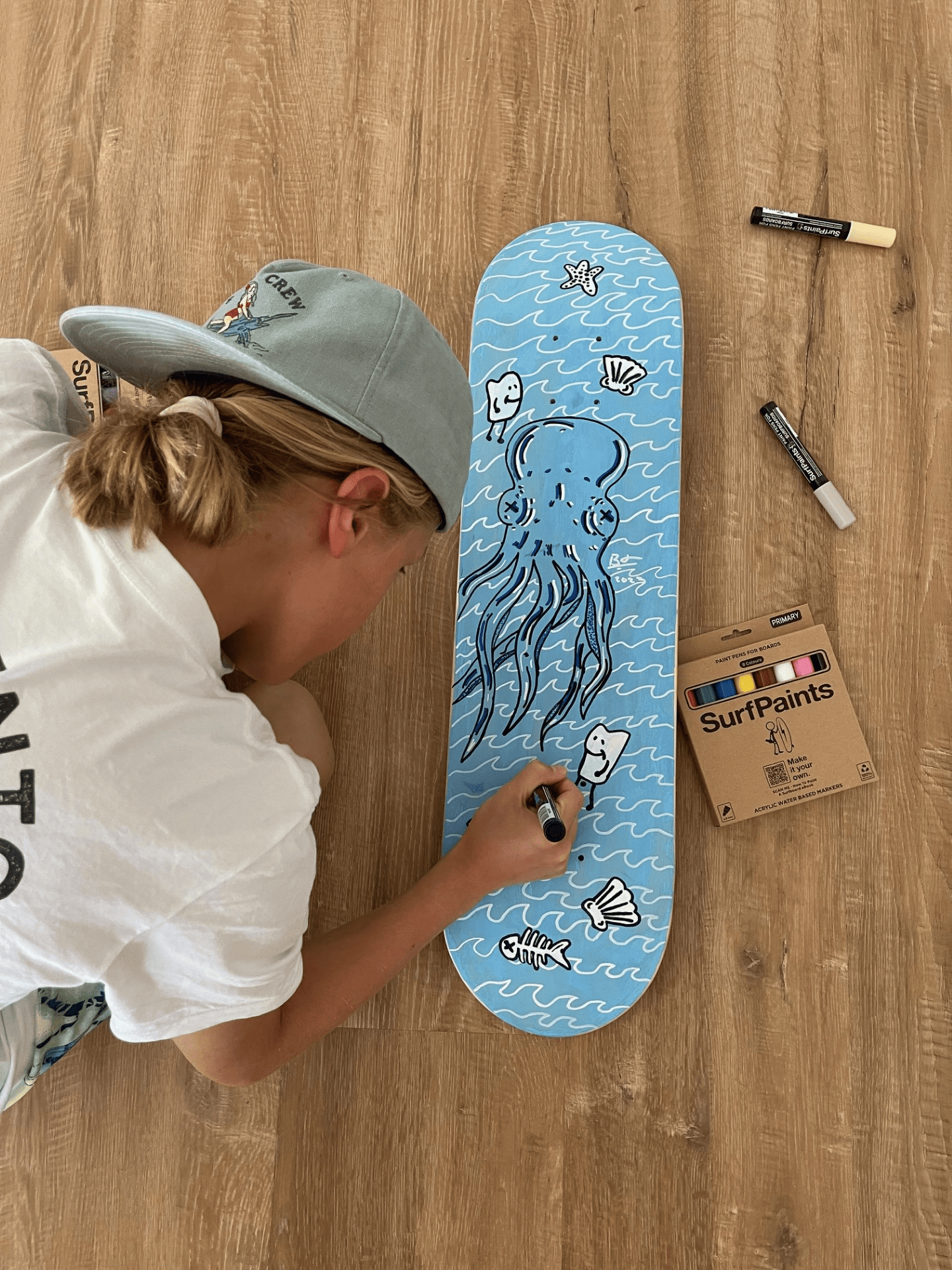 Premium Wooden Maple Skate Deck Ready for DIY Art Customisation