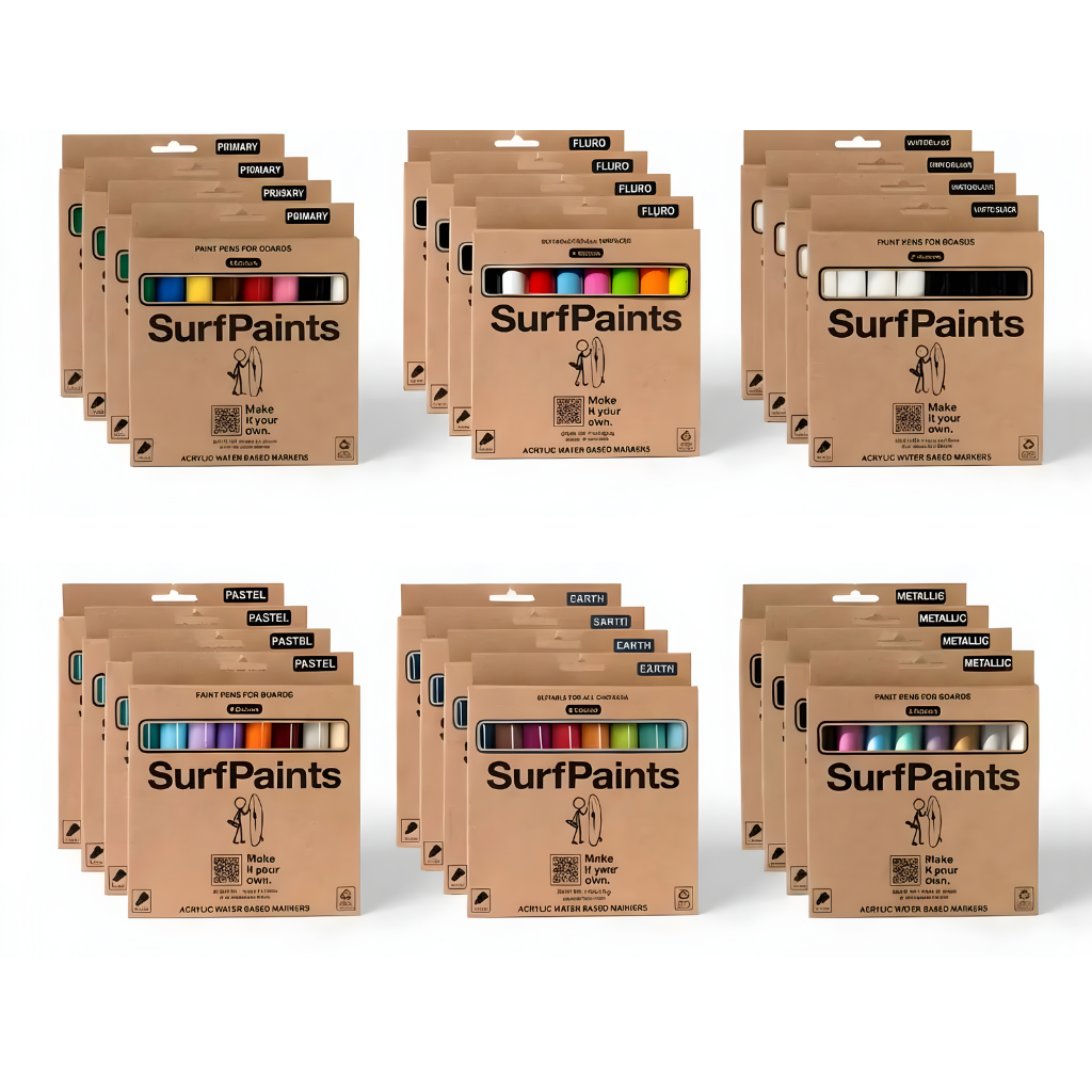 Surfpaints Essential Bundle Deals 192 Acrylic Markers at Wholesale Pricing