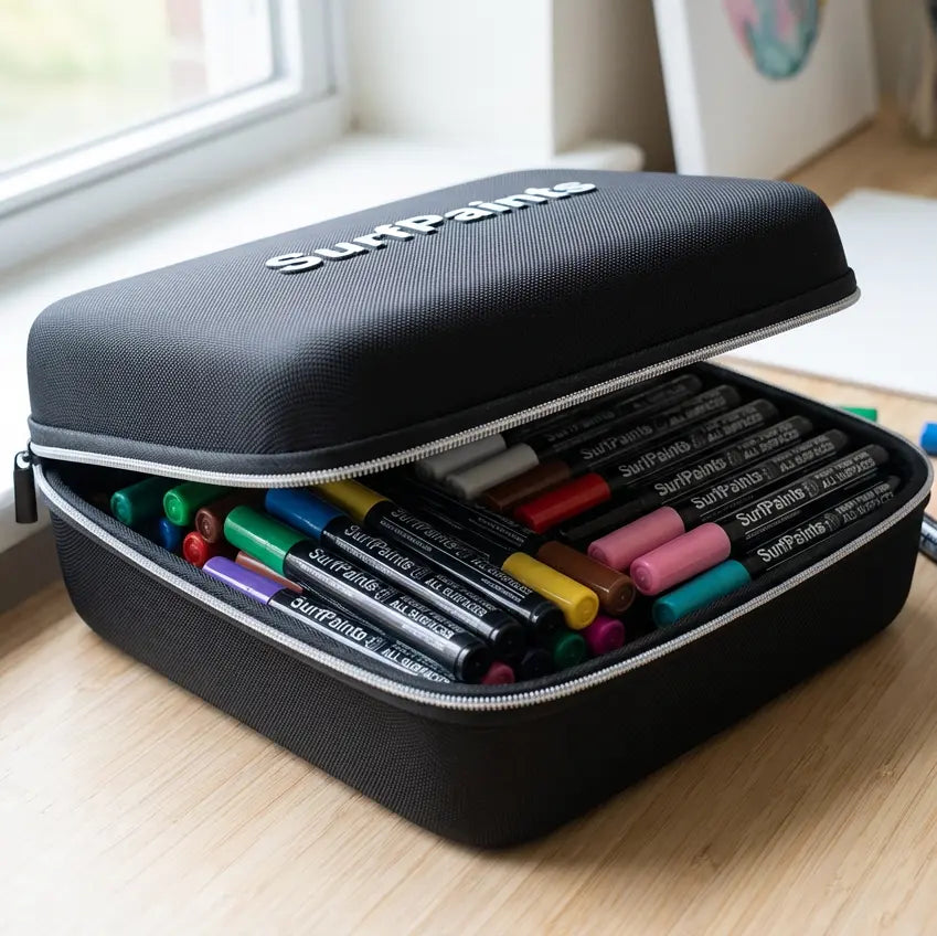 Surfpaints Storage Case - Includes Paint Accessories Surfpaints