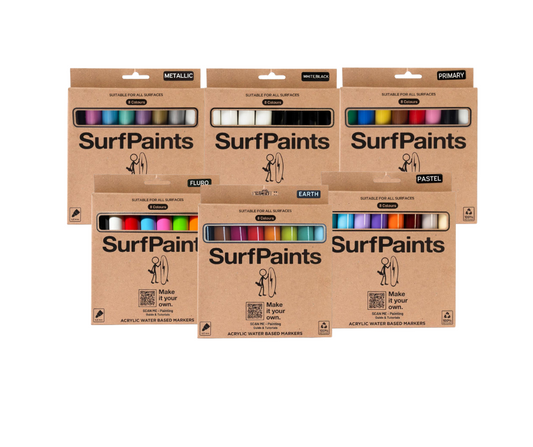 Surfpaints Complete Acrylic Bundle Deal 4mm Round Tips