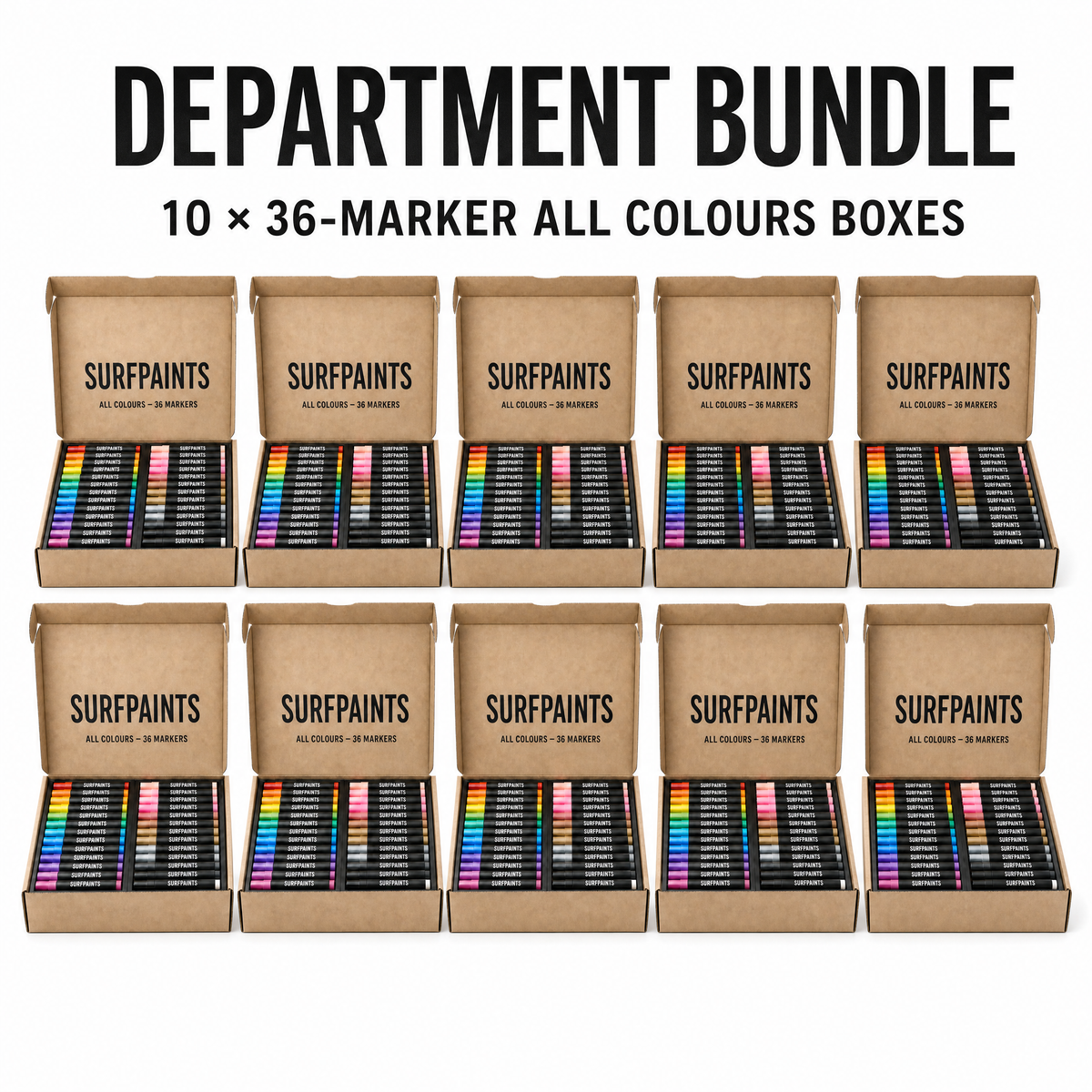 Surfpaints Department Bundle Deals 350 Acrylic Paint Markers Wholesale Pricing