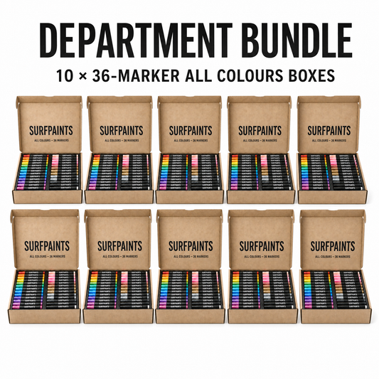 Surfpaints Department Bundle Deals 350 Acrylic Paint Markers Wholesale Pricing