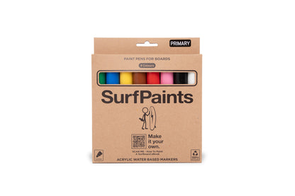 All-in-One Skateboard Art Kit: DIY Surface Prep, Paint & Customise - Includes Primary & Pastel Acrylic Sets