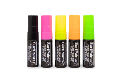 Fluro Acrylic Paint Pens - Size 15mm Square Nibs