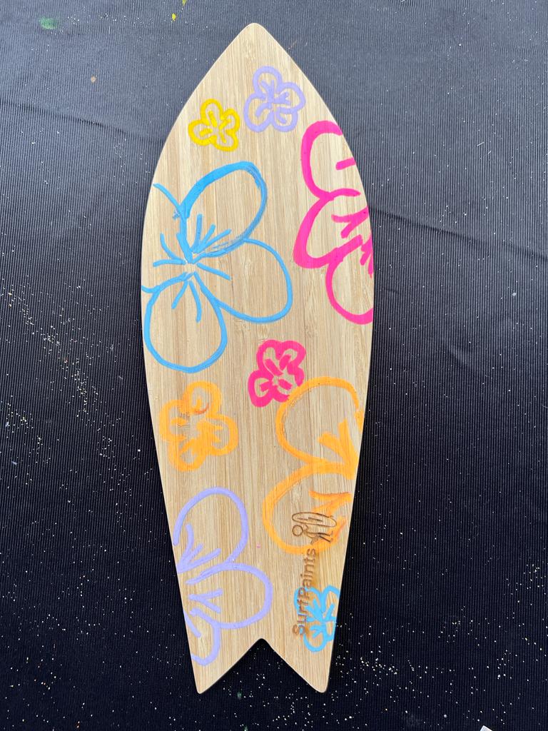 Wooden Surfboard