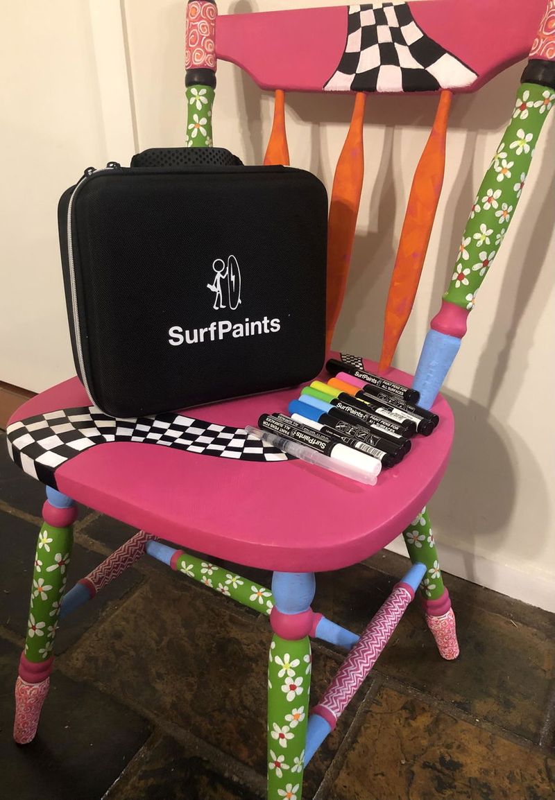Painted chair